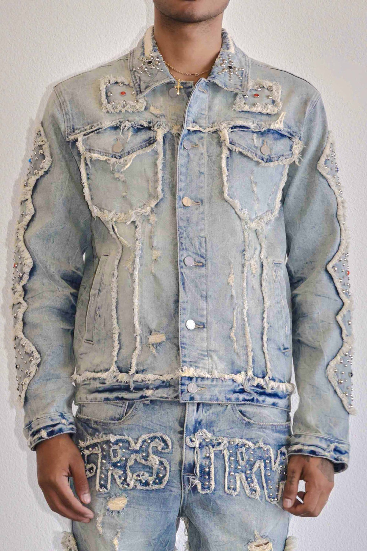 8OZ DENIM TUCKED DENIM JACKET – THE SHOP YOHJI YAMAMOTO