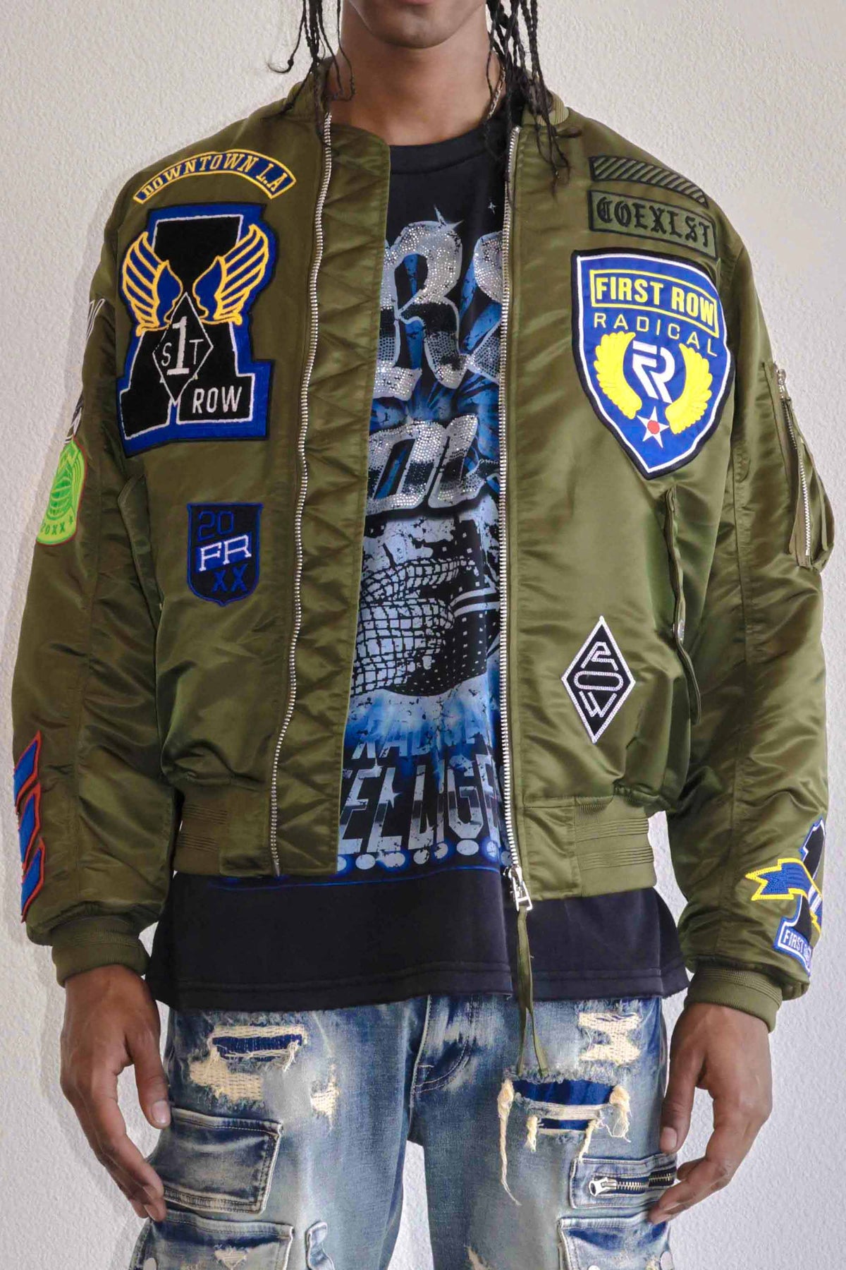 type n2b ma1 flight bomber jacket y2k