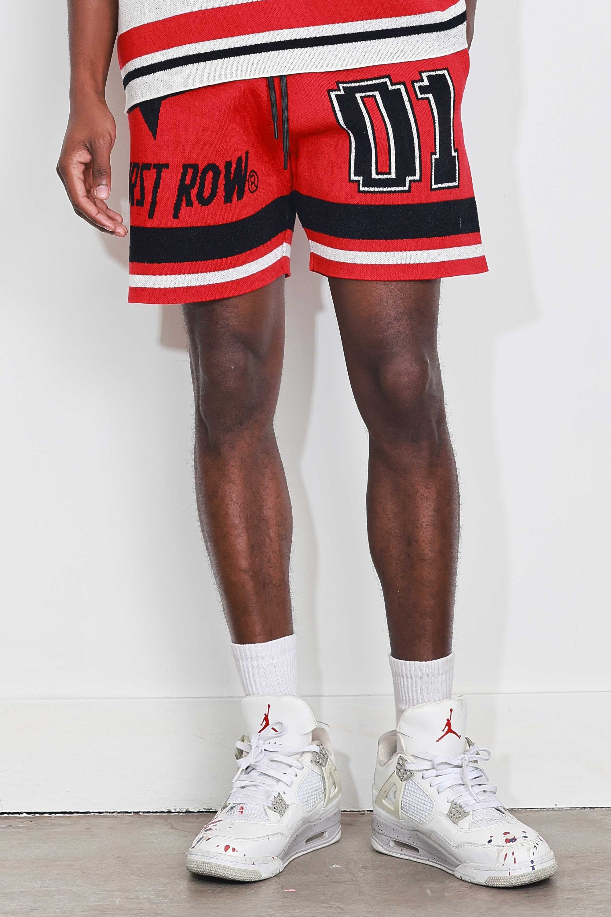 JUEMI【Contrast Knit Shorts】 Contrast Knit Shorts – JUEMI