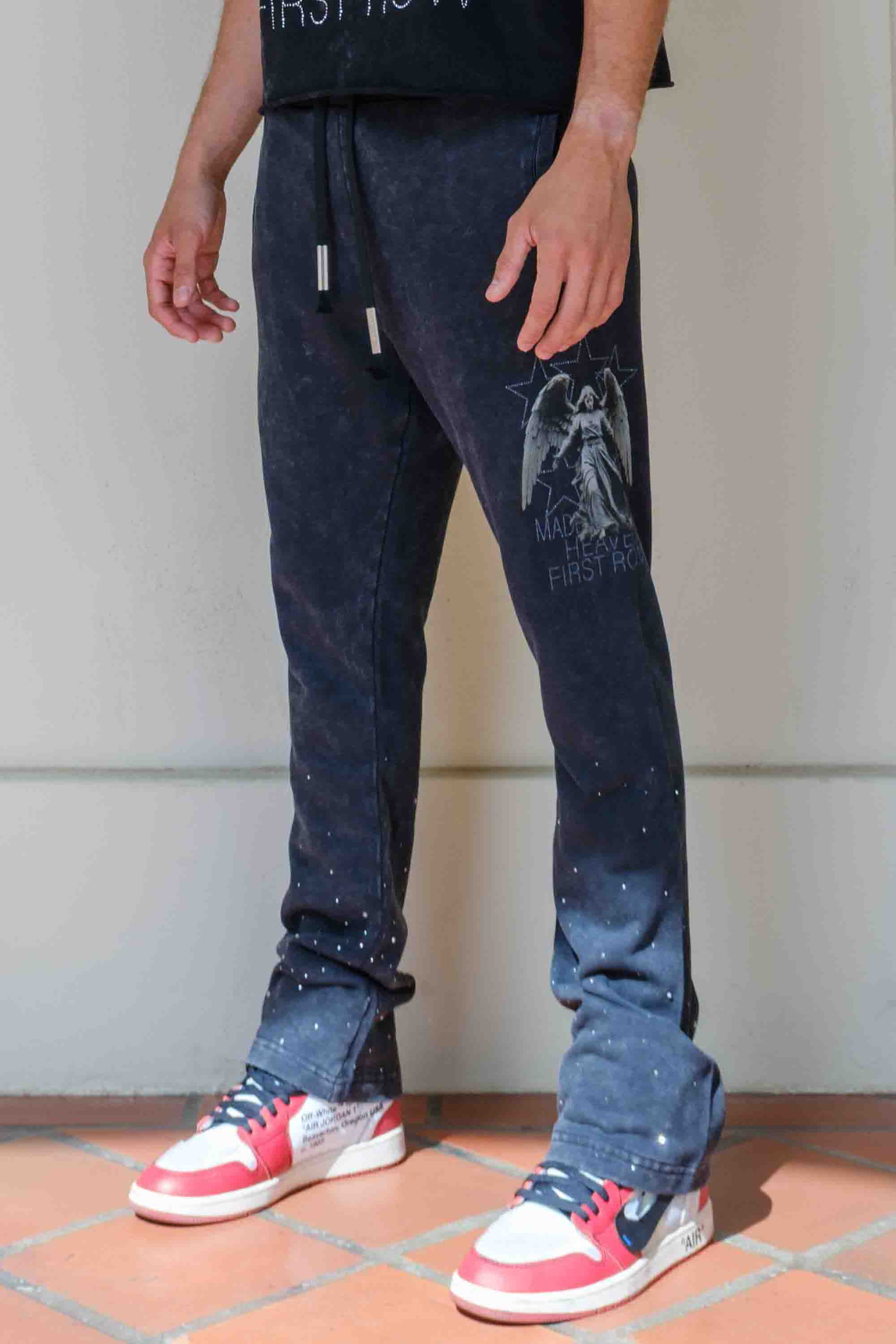 MADE IN HEAVEN SHINING ANGEL STACK JOGGER
