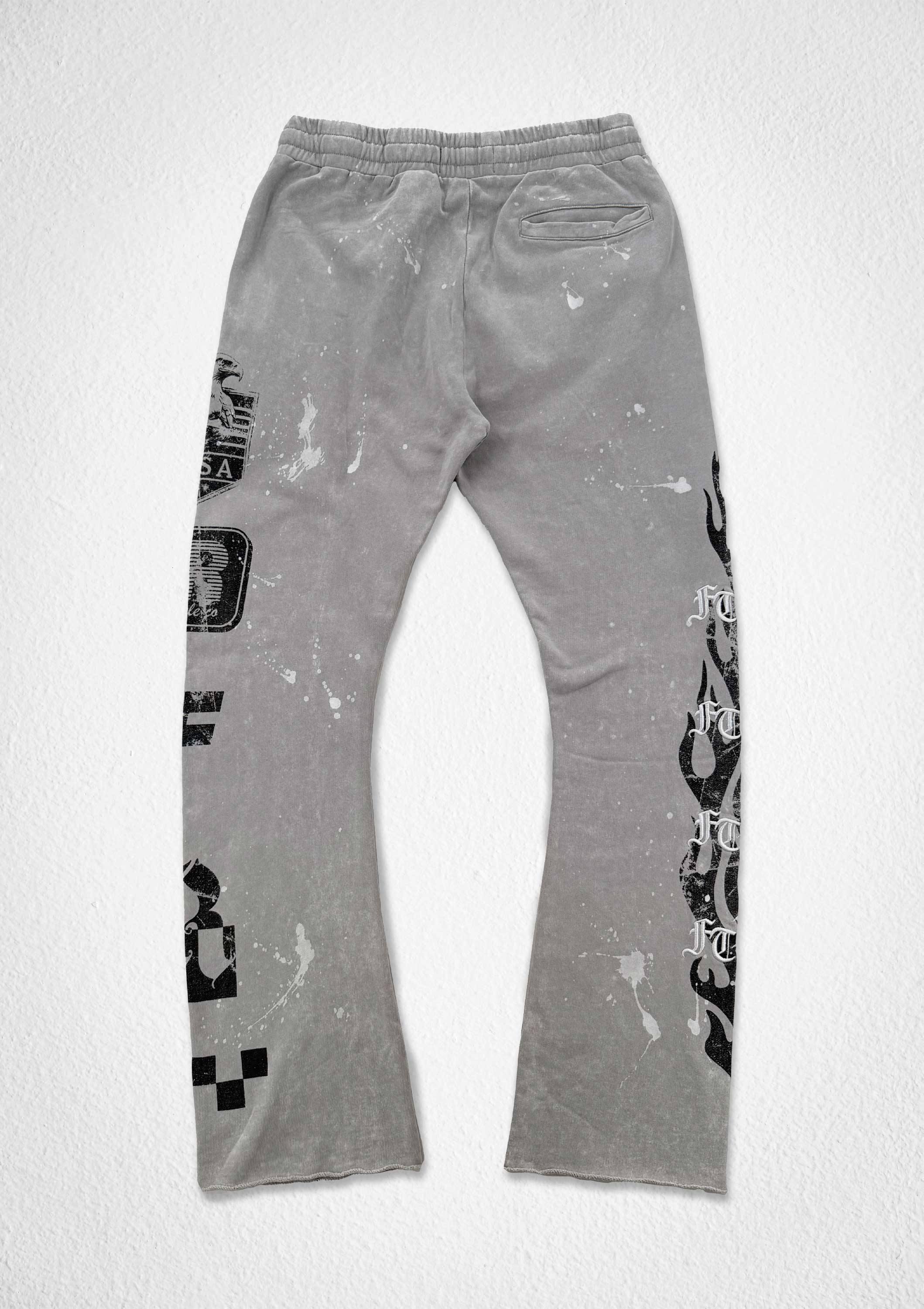 NO LIMITS NO REGRETS FLARE JOGGER
