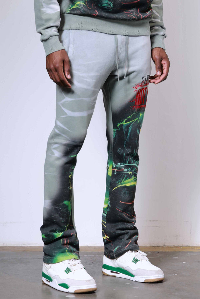 CAUTION NOT SO QUIET GHOST RIDER FLARE JOGGER