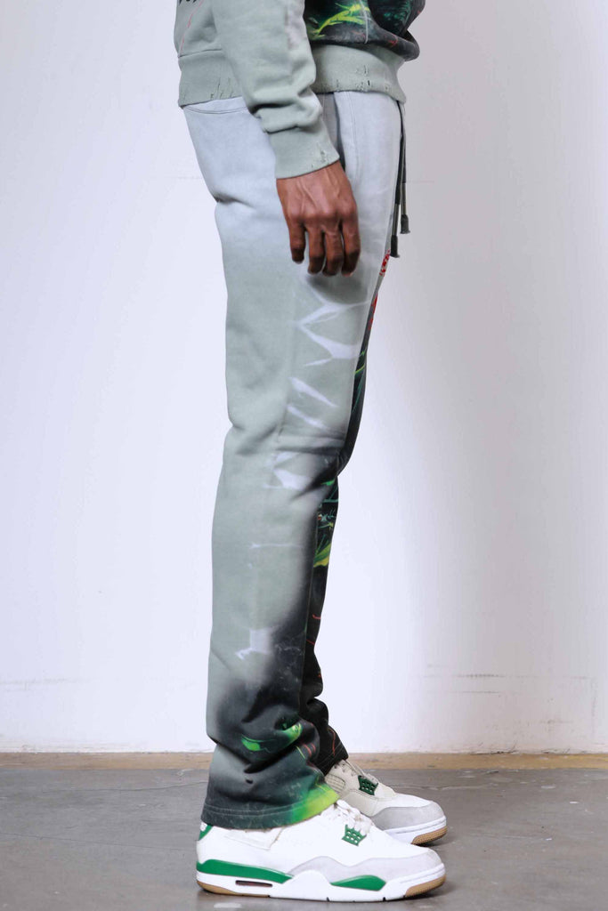 CAUTION NOT SO QUIET GHOST RIDER FLARE JOGGER