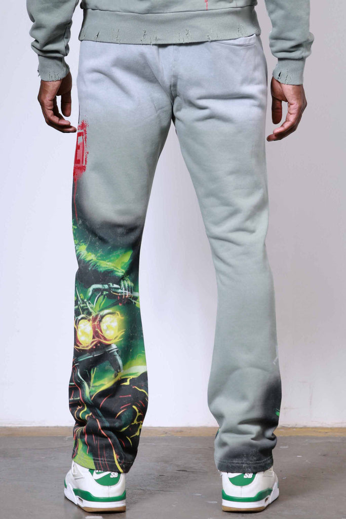 CAUTION NOT SO QUIET GHOST RIDER FLARE JOGGER