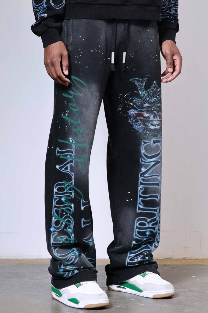 CAUTION NOT SO QUIET GHOST RIDER FLARE JOGGER