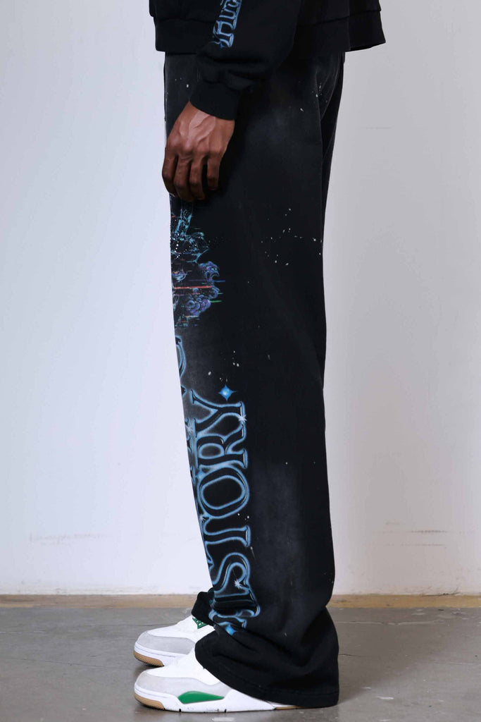 CAUTION NOT SO QUIET GHOST RIDER FLARE JOGGER