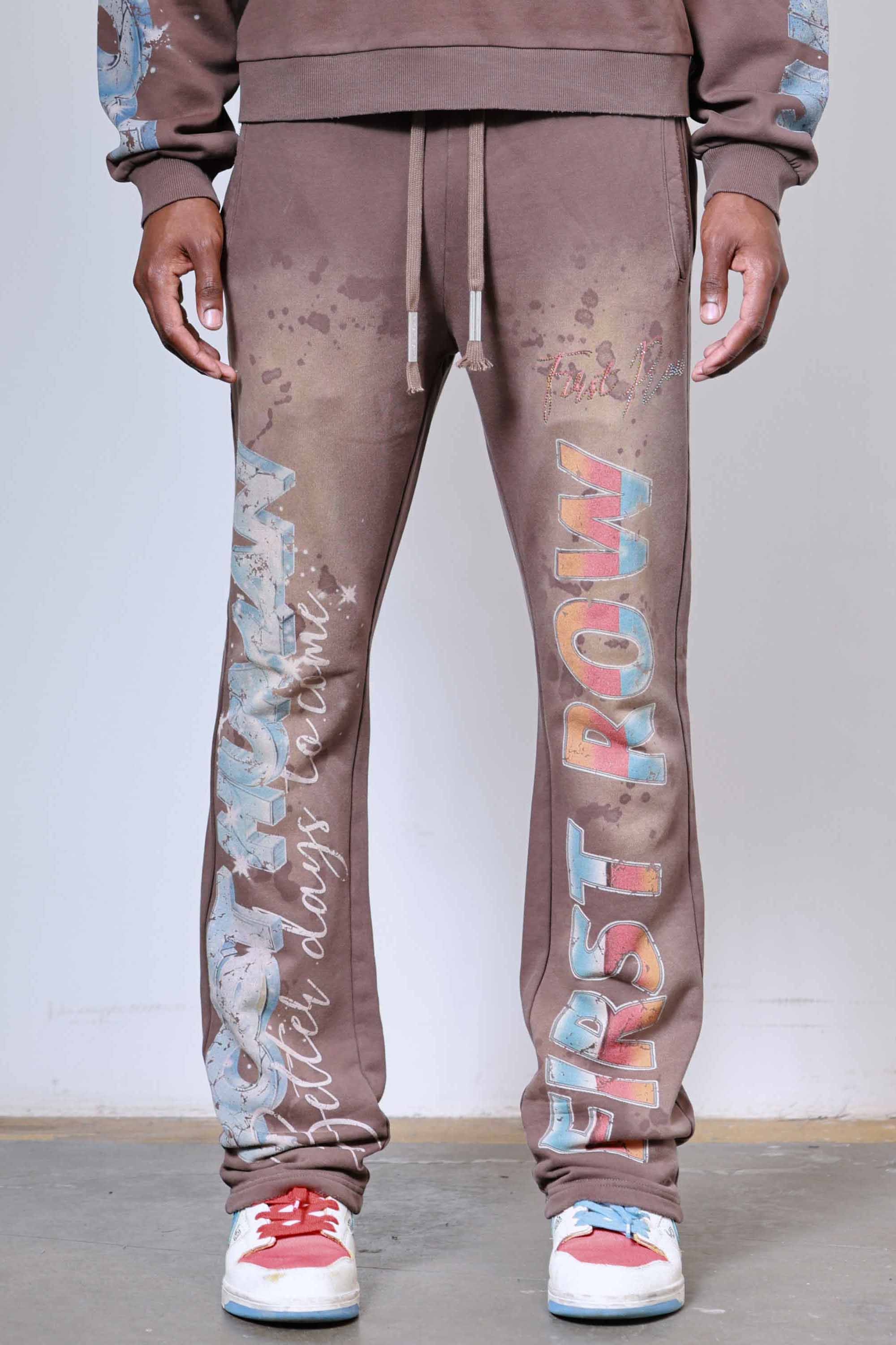 POST HUMAN NEW BORN FLARE JOGGER