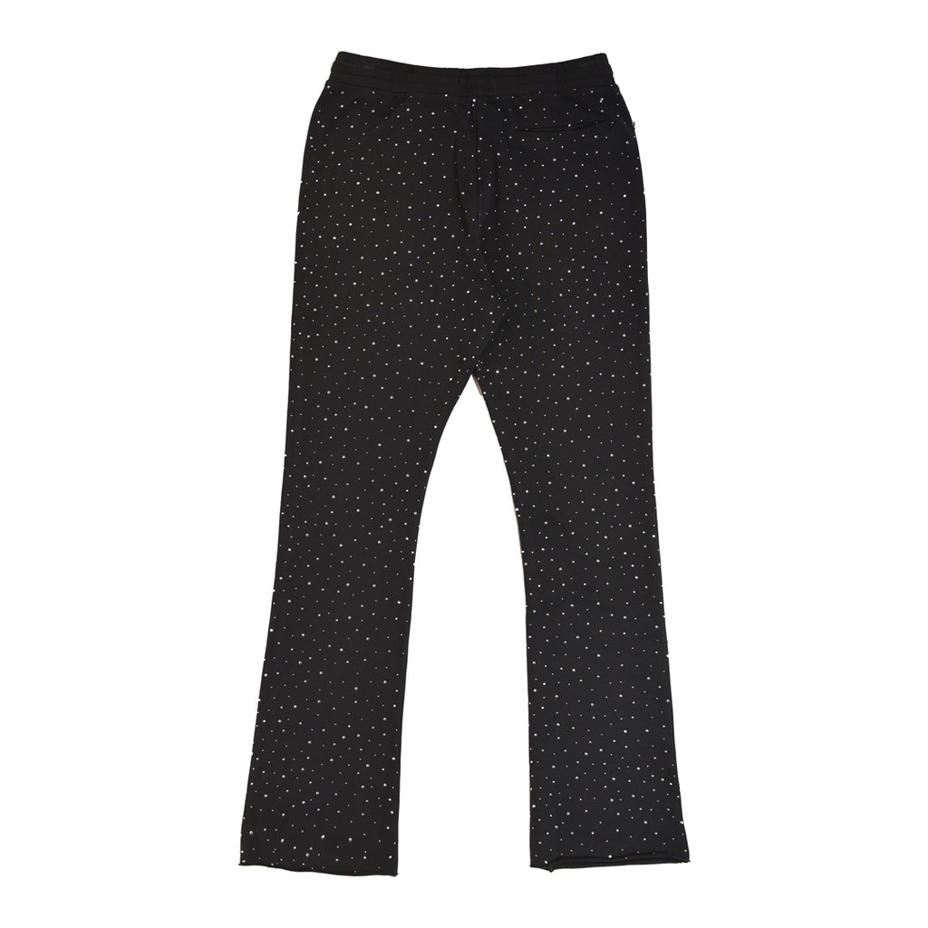 Y2K TRIBAL ALLOVER STUD STACK JOGGER