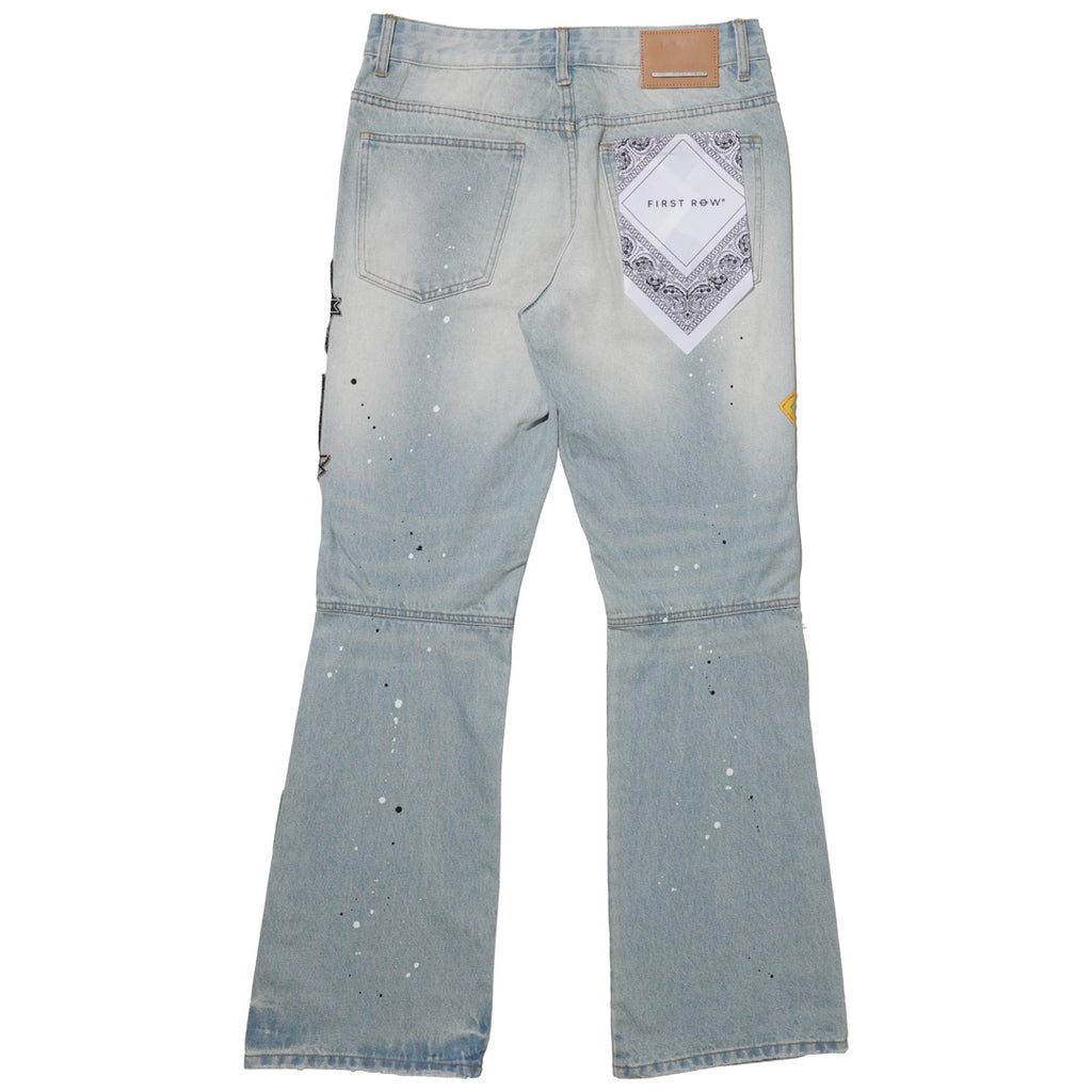 ACT OF LIVING RODEO WASHED DENIM PANTS