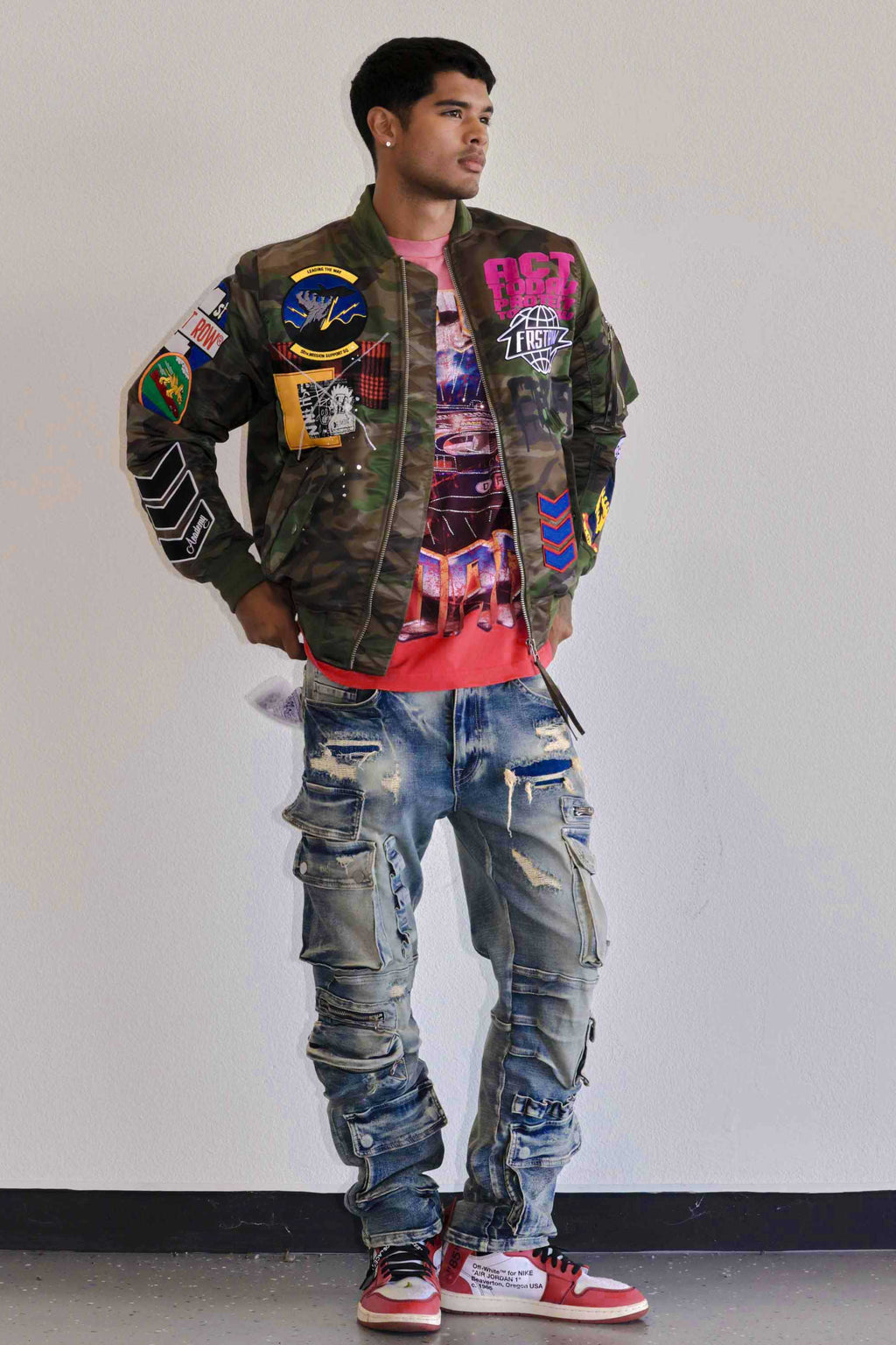 UTILITY CARGO MULTI DENIM PANTS
