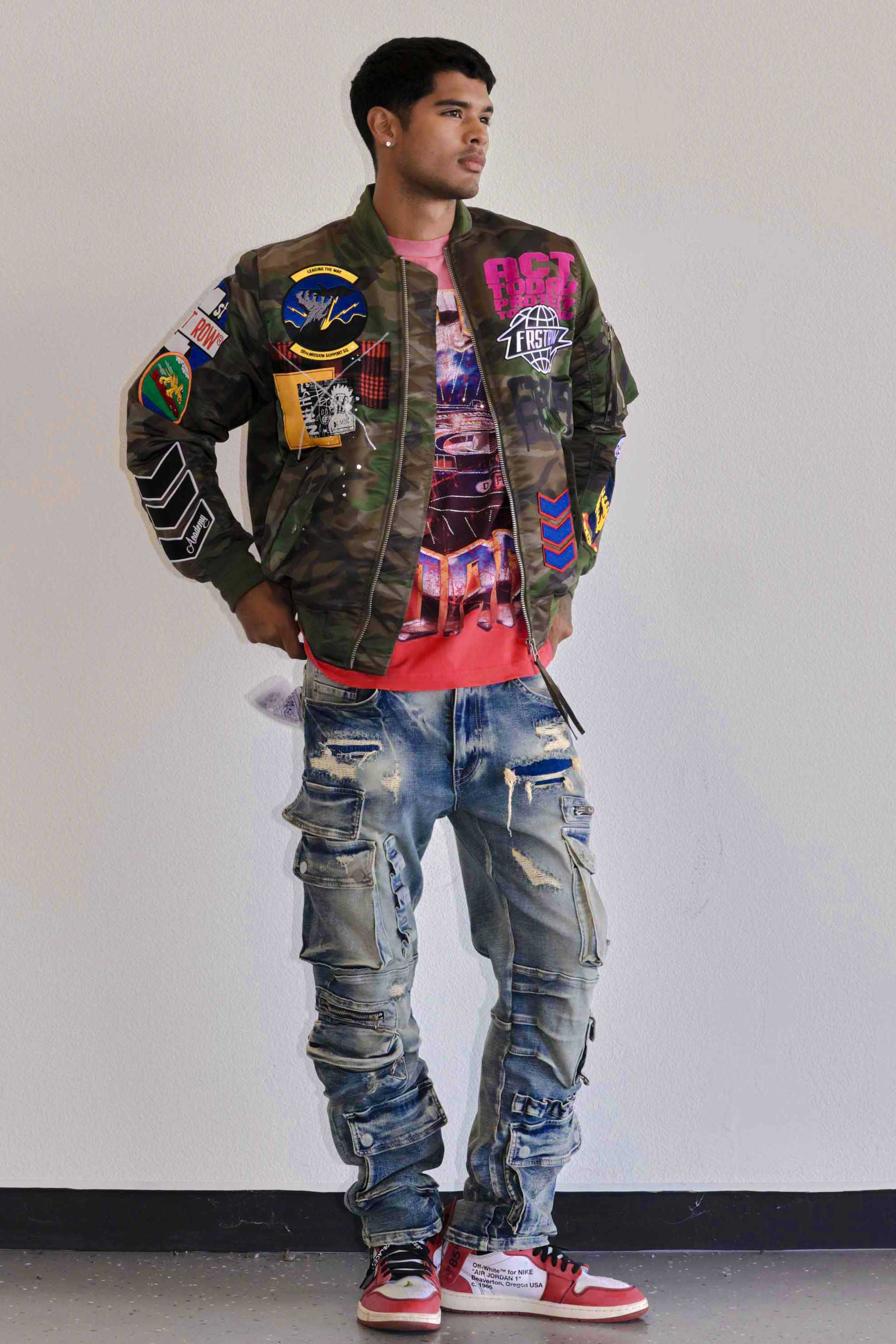 UTILITY CARGO MULTI DENIM PANTS