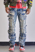 UTILITY CARGO MULTI DENIM PANTS