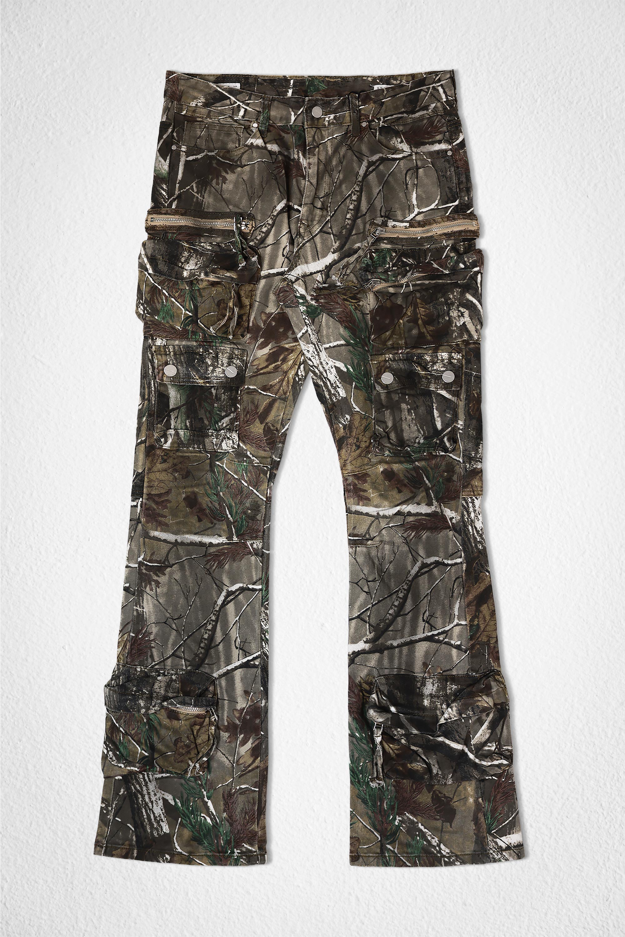 CAMOFLAGE CARGO JEANS