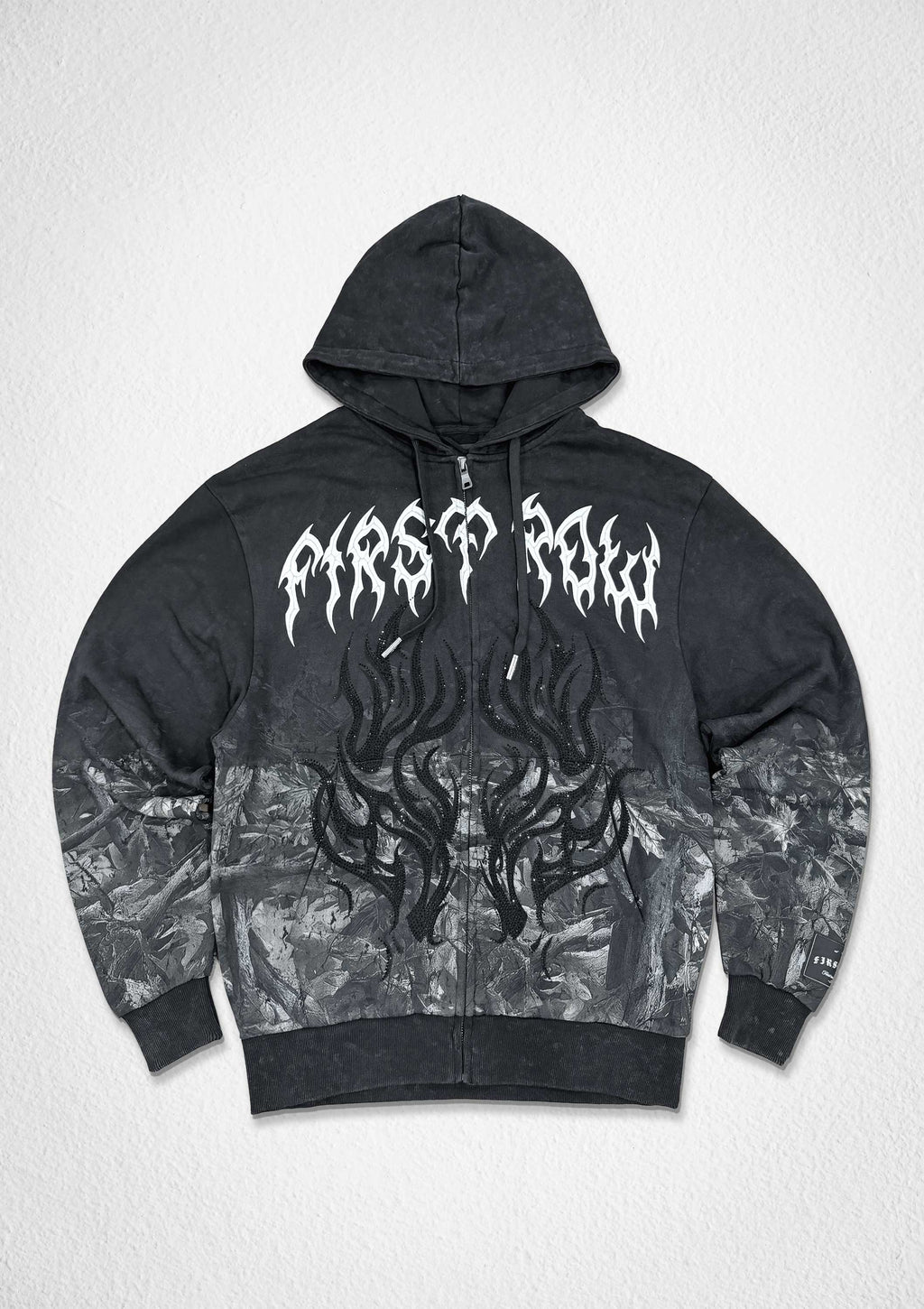 SHADOW WORSHIP FLAME RITUAL FULLZIP HOODIE