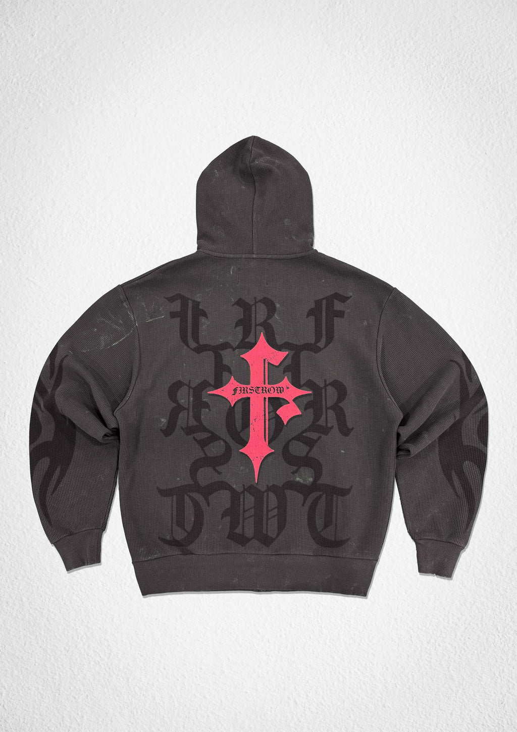 SHADOW WORSHIP BLACK FLAME HOODIE