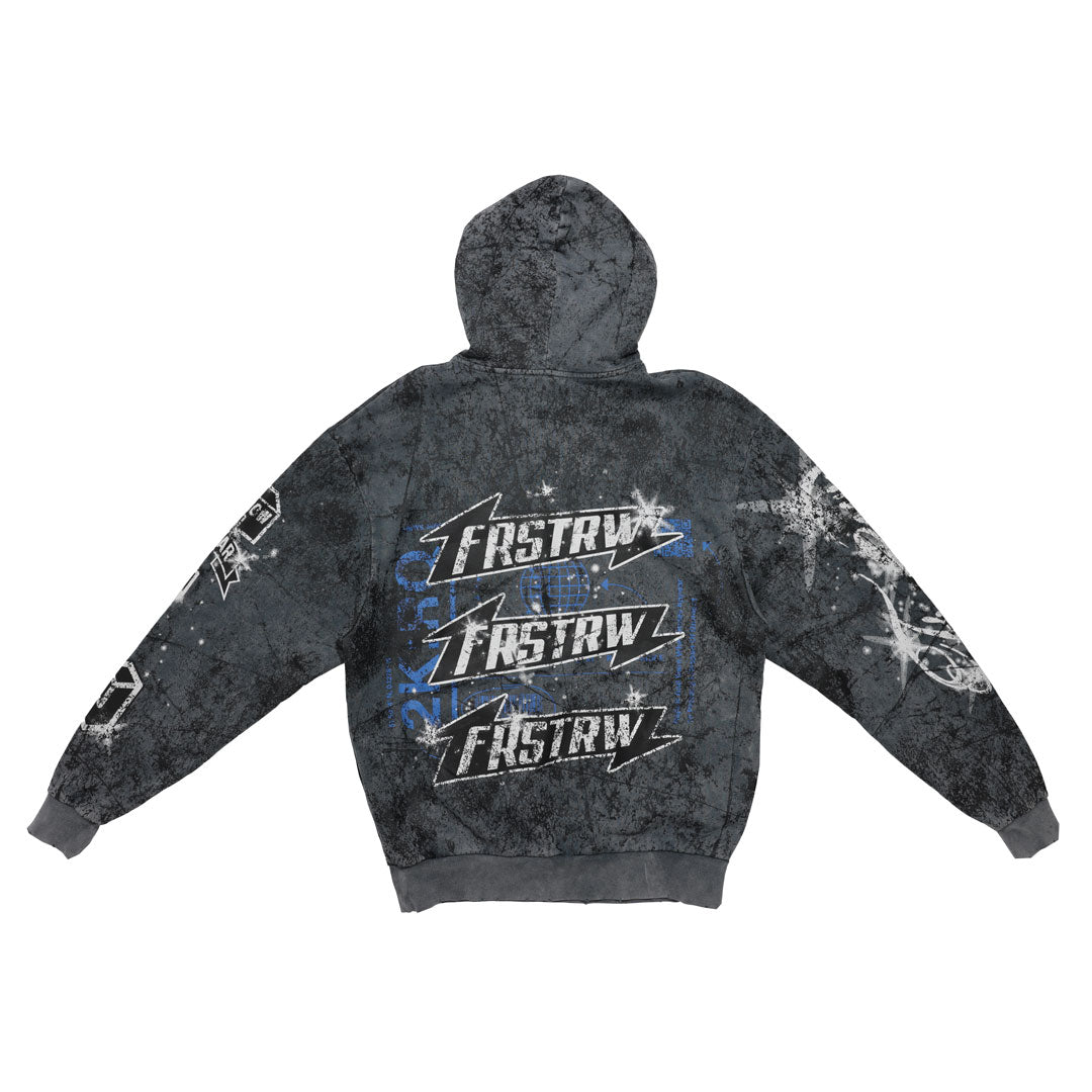 [BEENTRILL]★ARCH LOGO GRAPHIC OVER FIT SWEATSHIRT Arch Logo Fleece Half-Zip Sweatshirt Ivory - Covernat | 60