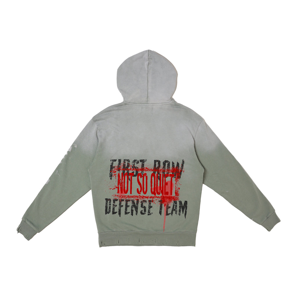CAUTION NOT SO QUIET GHOST RIDER HOODIE
