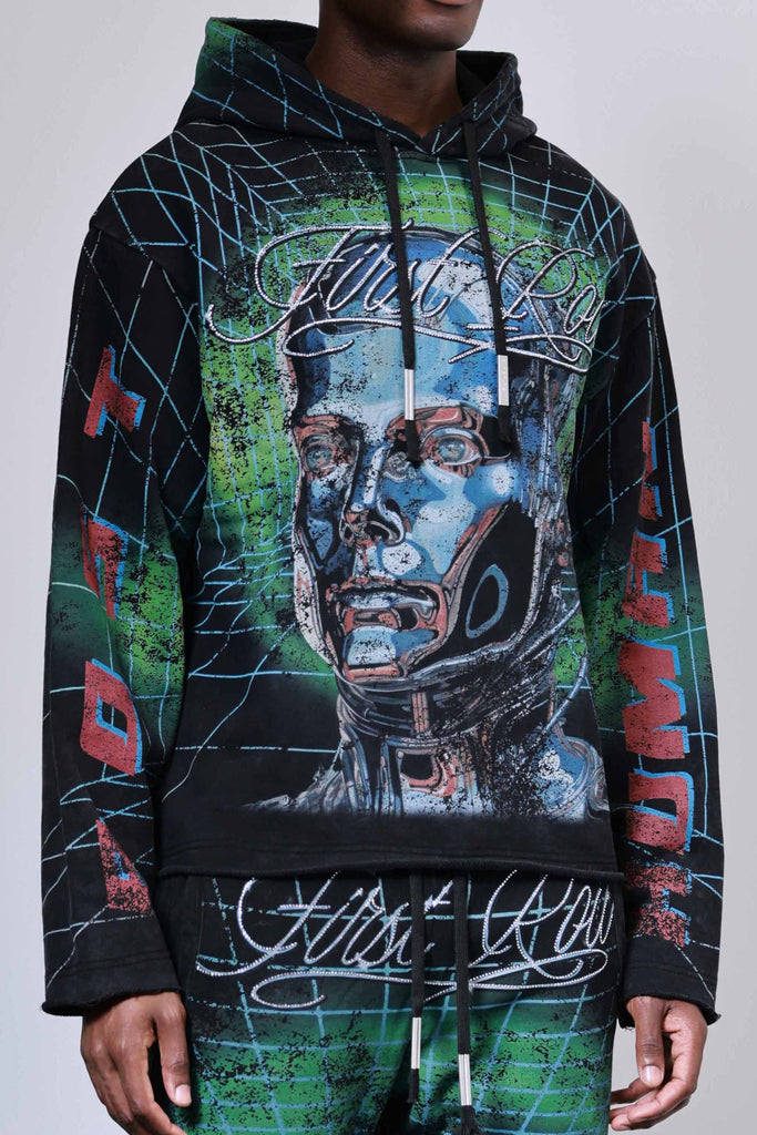 POST HUMAN MATRIX HOODIE