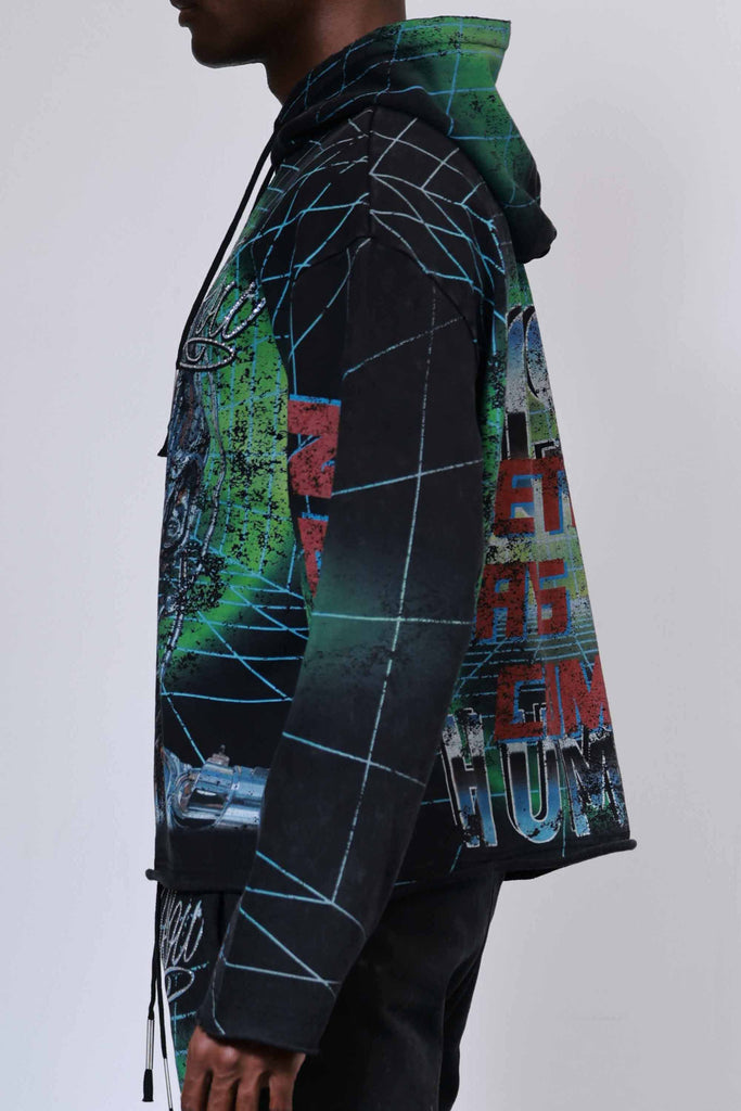 POST HUMAN MATRIX HOODIE