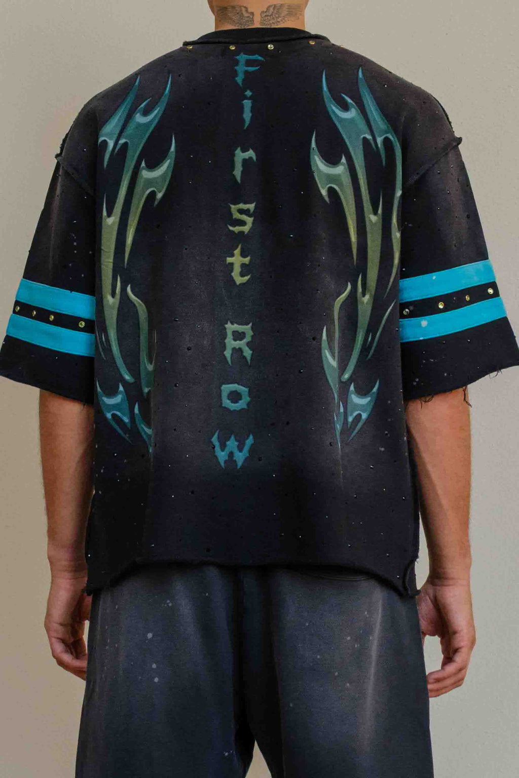BEWARE WAKE UP & BE FIERCE SCORPION VARSITY TEE
