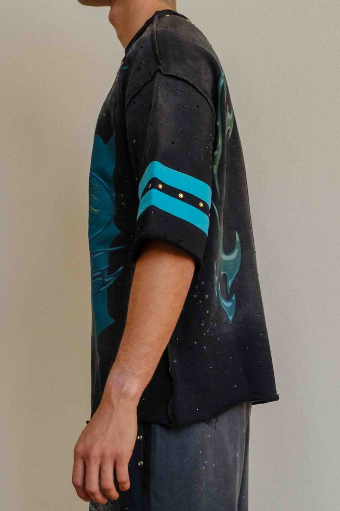 [FRF3014] BEWARE WAKE UP & BE FIERCE SCORPION VARSITY TEE