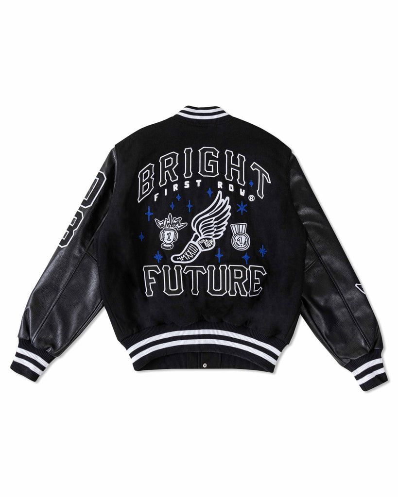 MONO BRIGHT FUTURE  VARSITY JACKET