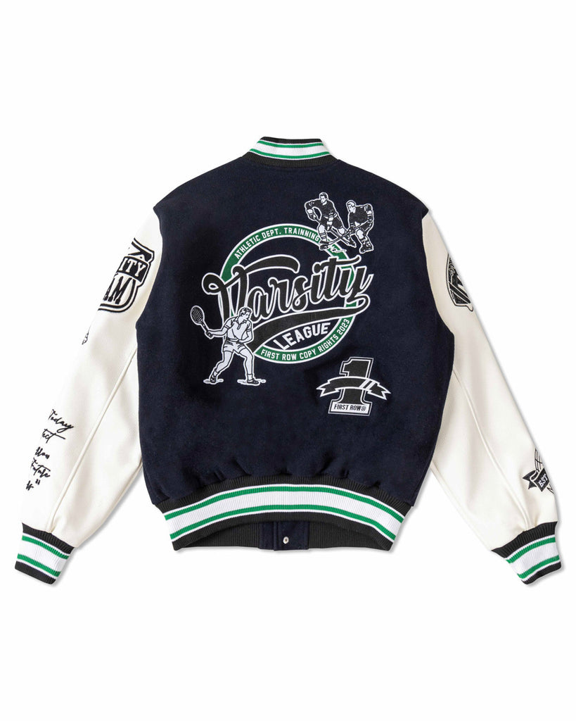 ALL FIELD THE BEST NEVER REST  VARSITY JACKET