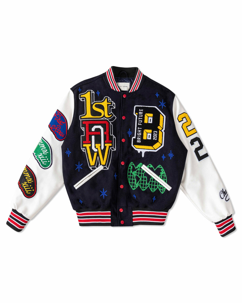 BRIGHT FUTURE  VARSITY JACKET