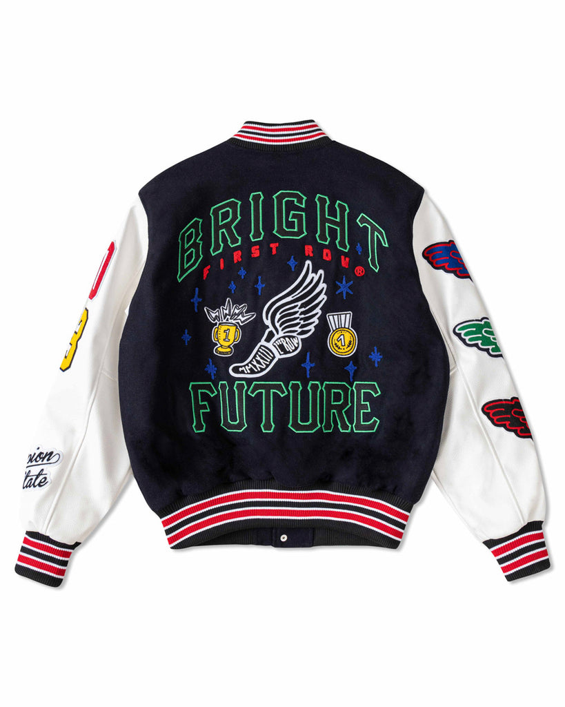 BRIGHT FUTURE  VARSITY JACKET