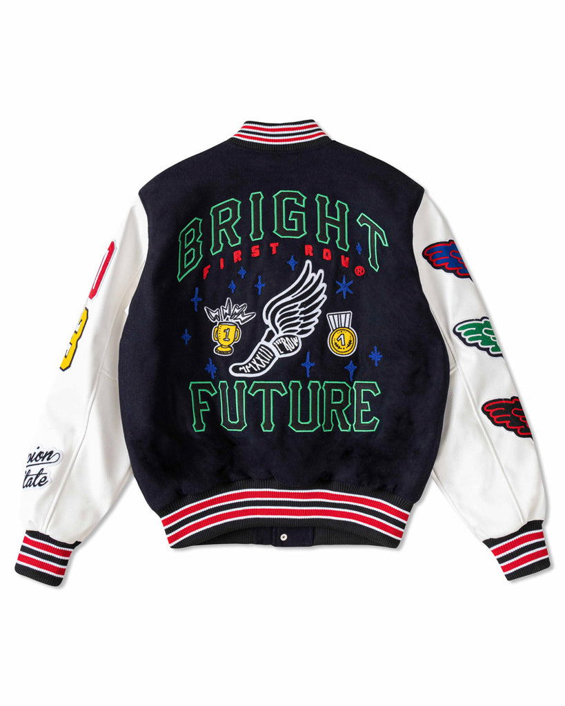 BRIGHT FUTURE  VARSITY JACKET