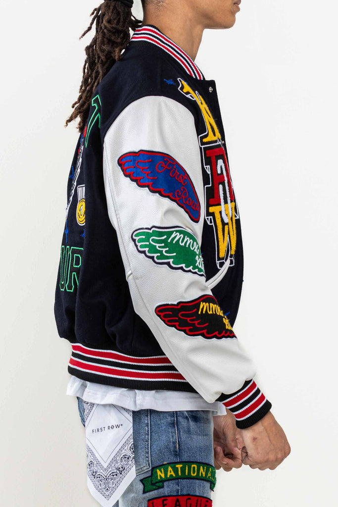 BRIGHT FUTURE  VARSITY JACKET