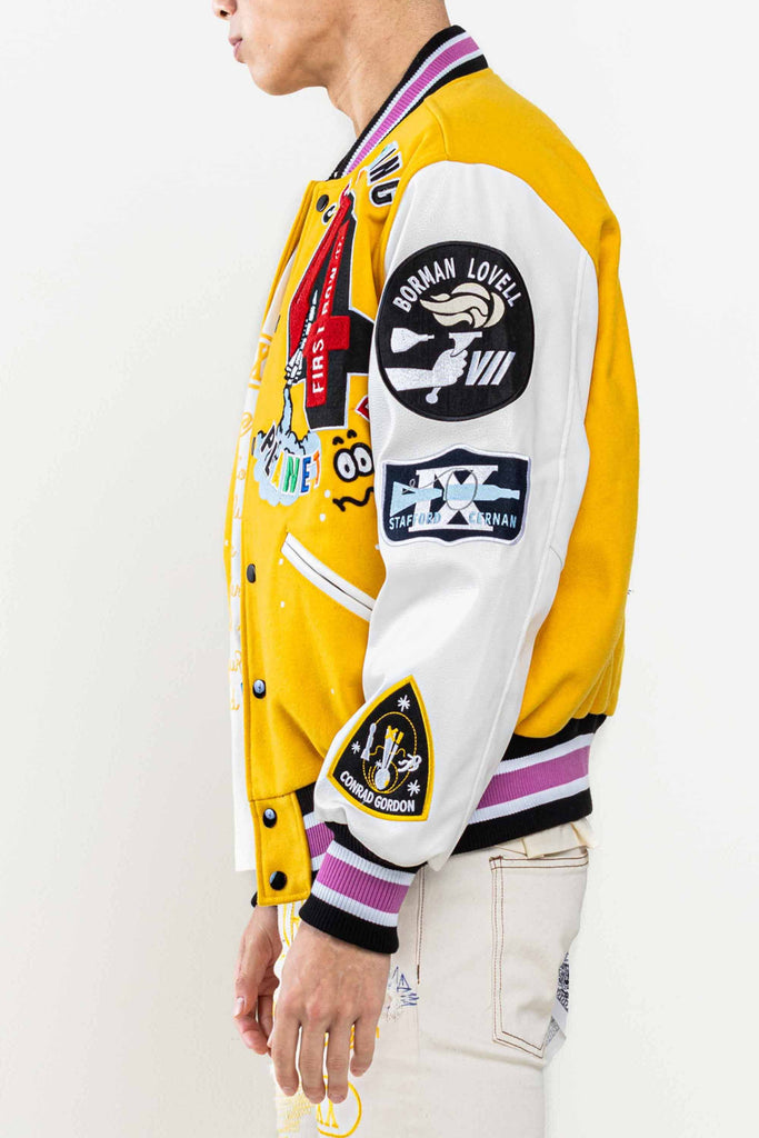 SEARCHING PLANET B  VARSITY JACKET