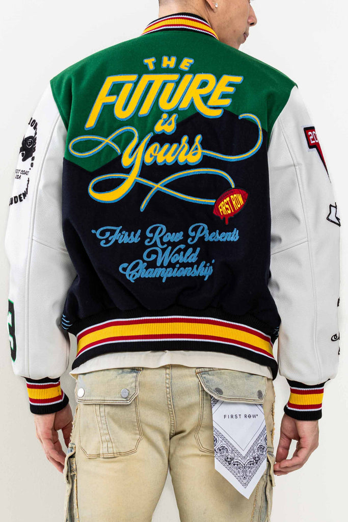 THE FUTURE IS YOURS  VARSITY JACKET