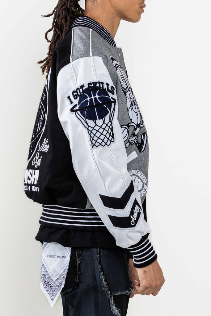 THE BEST NEVER REST  CHAMPIONSHIP VARSITY JACKET
