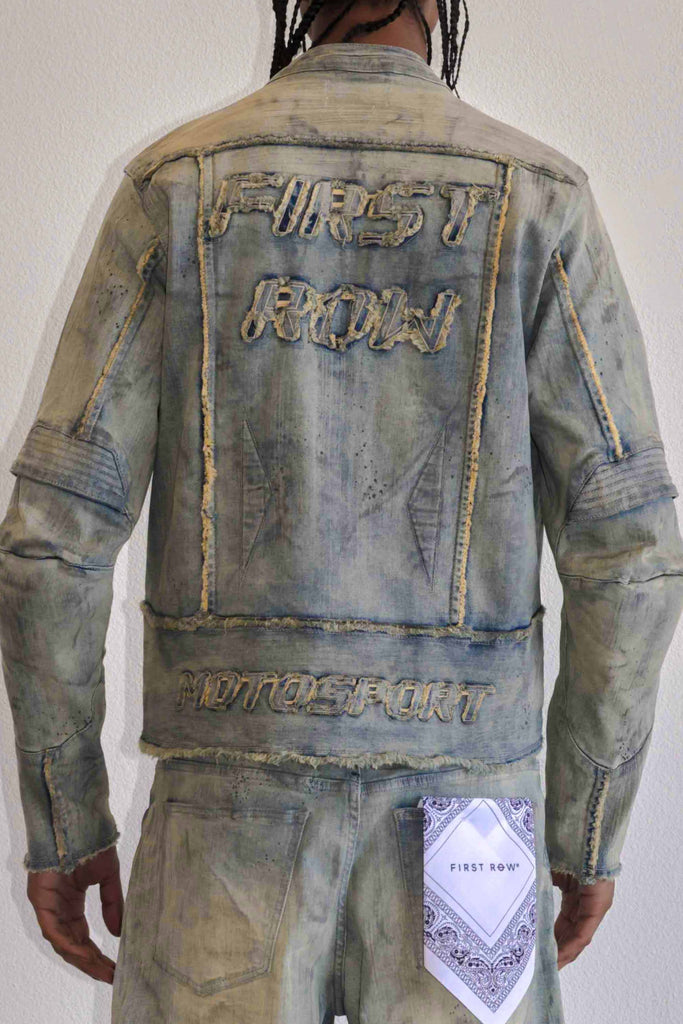 MOTOR RACING DENIM JACKET