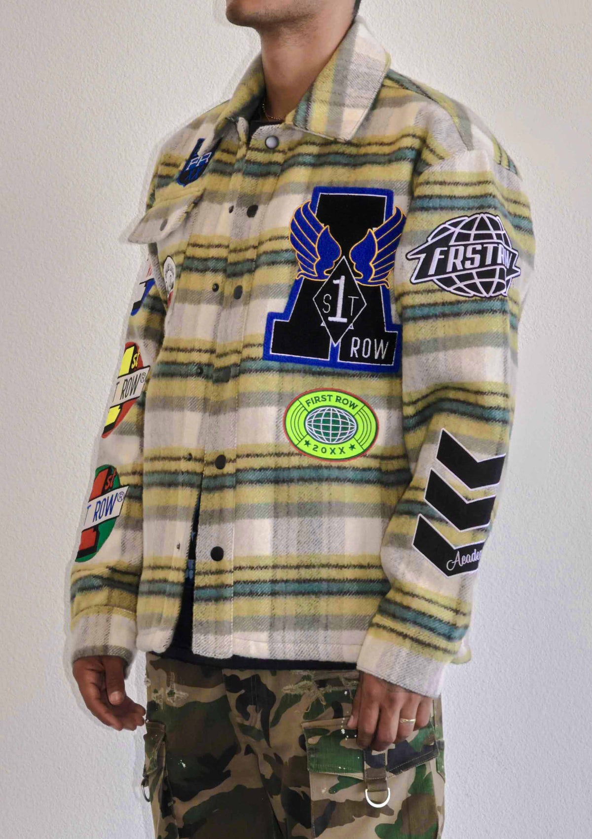 COEXIST MULTI PATCHES SHACKET | First Row
