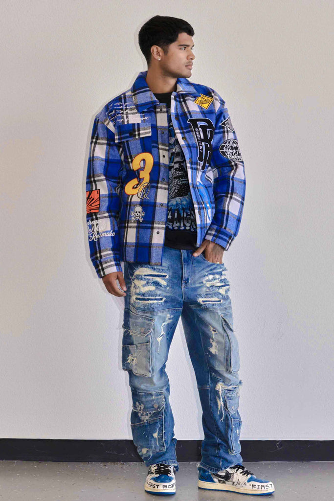 RE/THINK MULTI PATCHES SHACKET