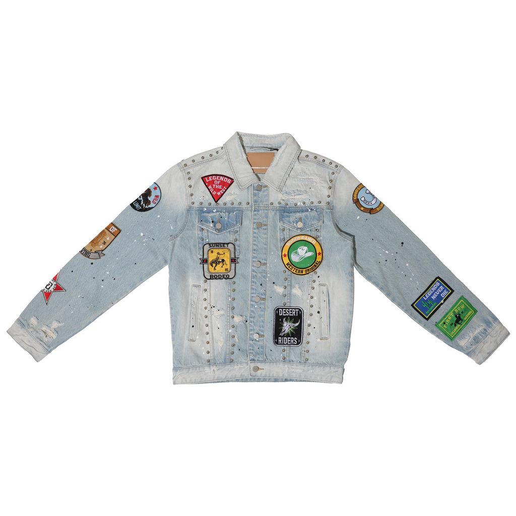 ACT OF LIVING RODEO WASHED DENIM JACKET
