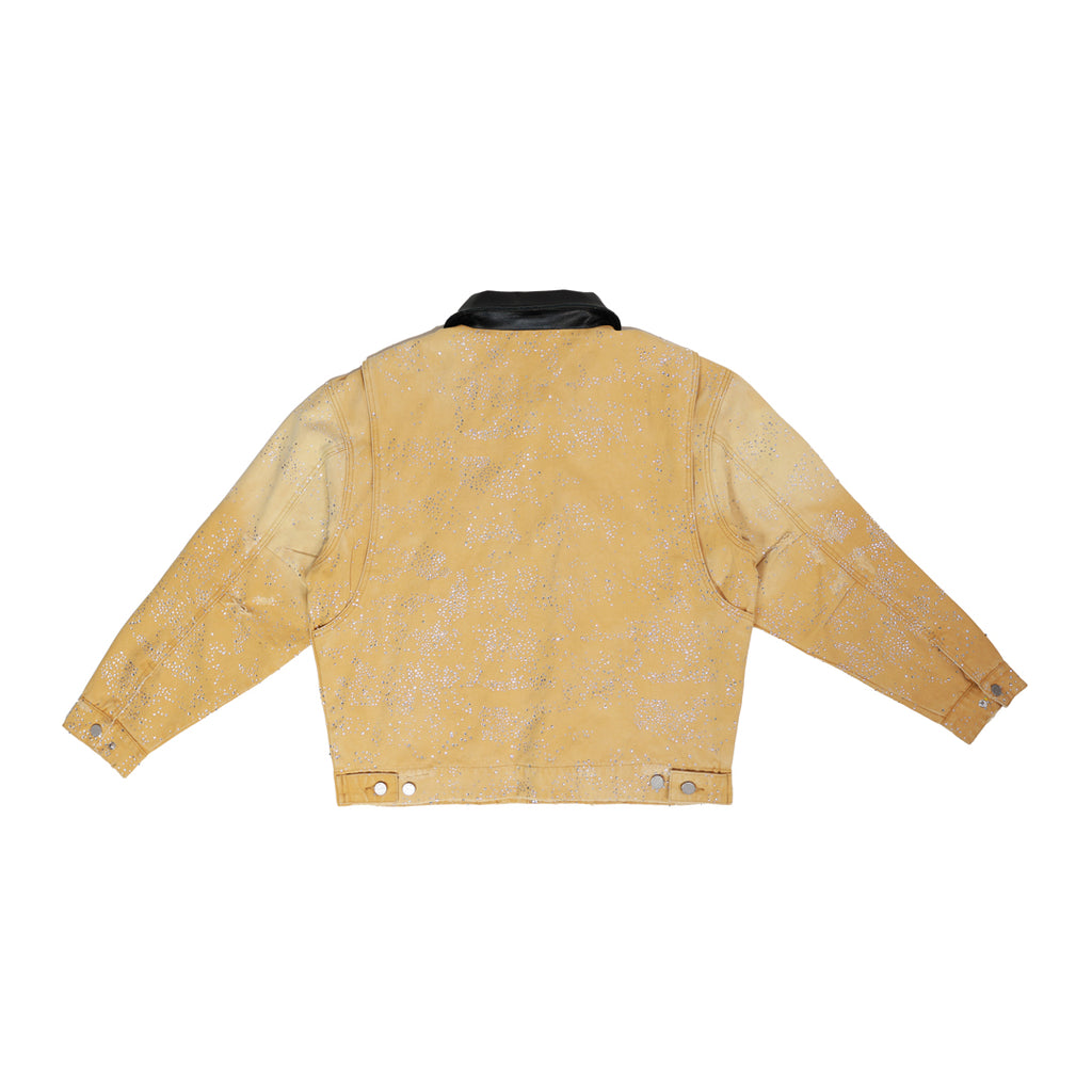 ALLOVER RHINE STONE WORKWEAR JACKET
