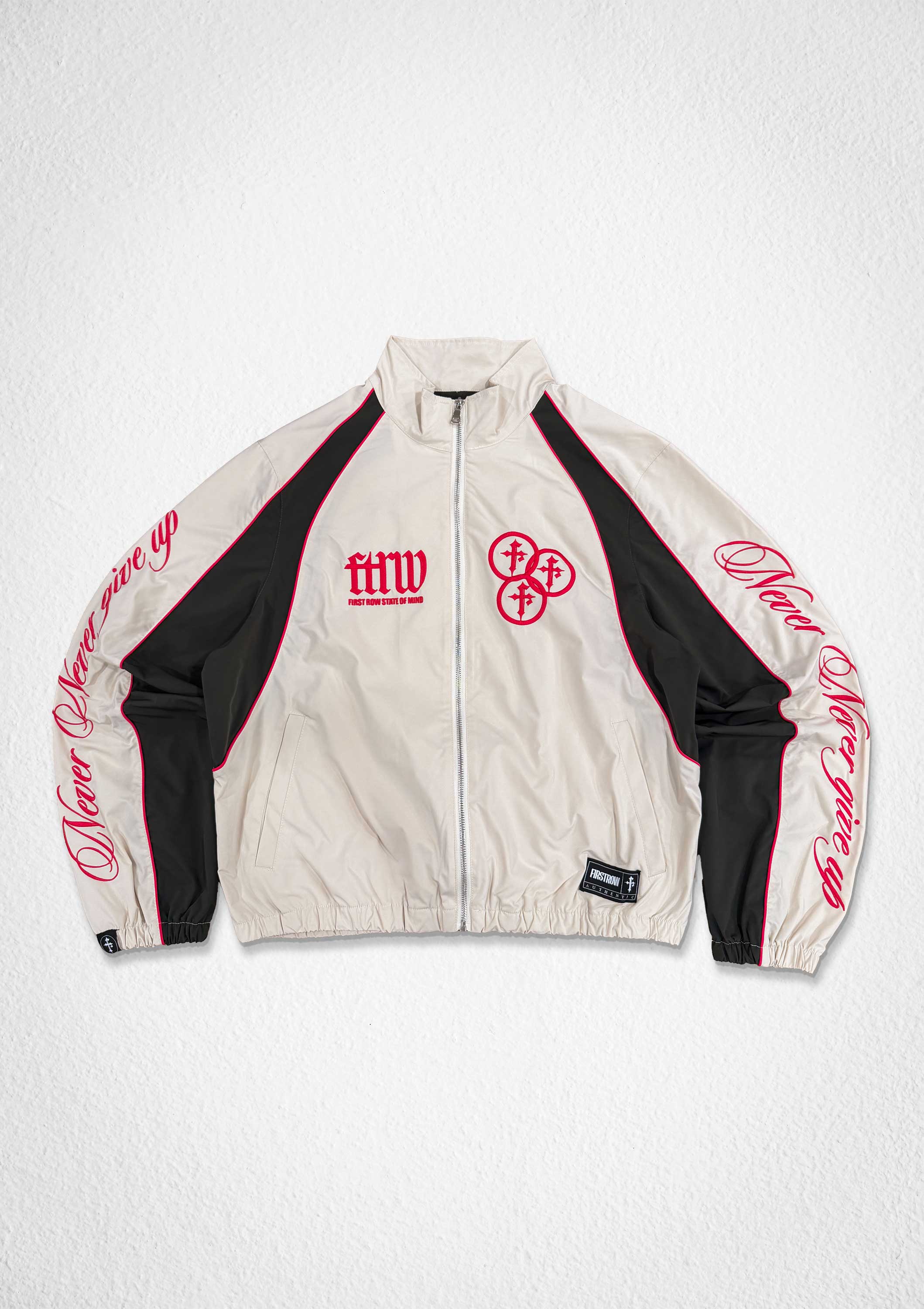 PROPERTY OF FIRST ROW TRACK JACKET