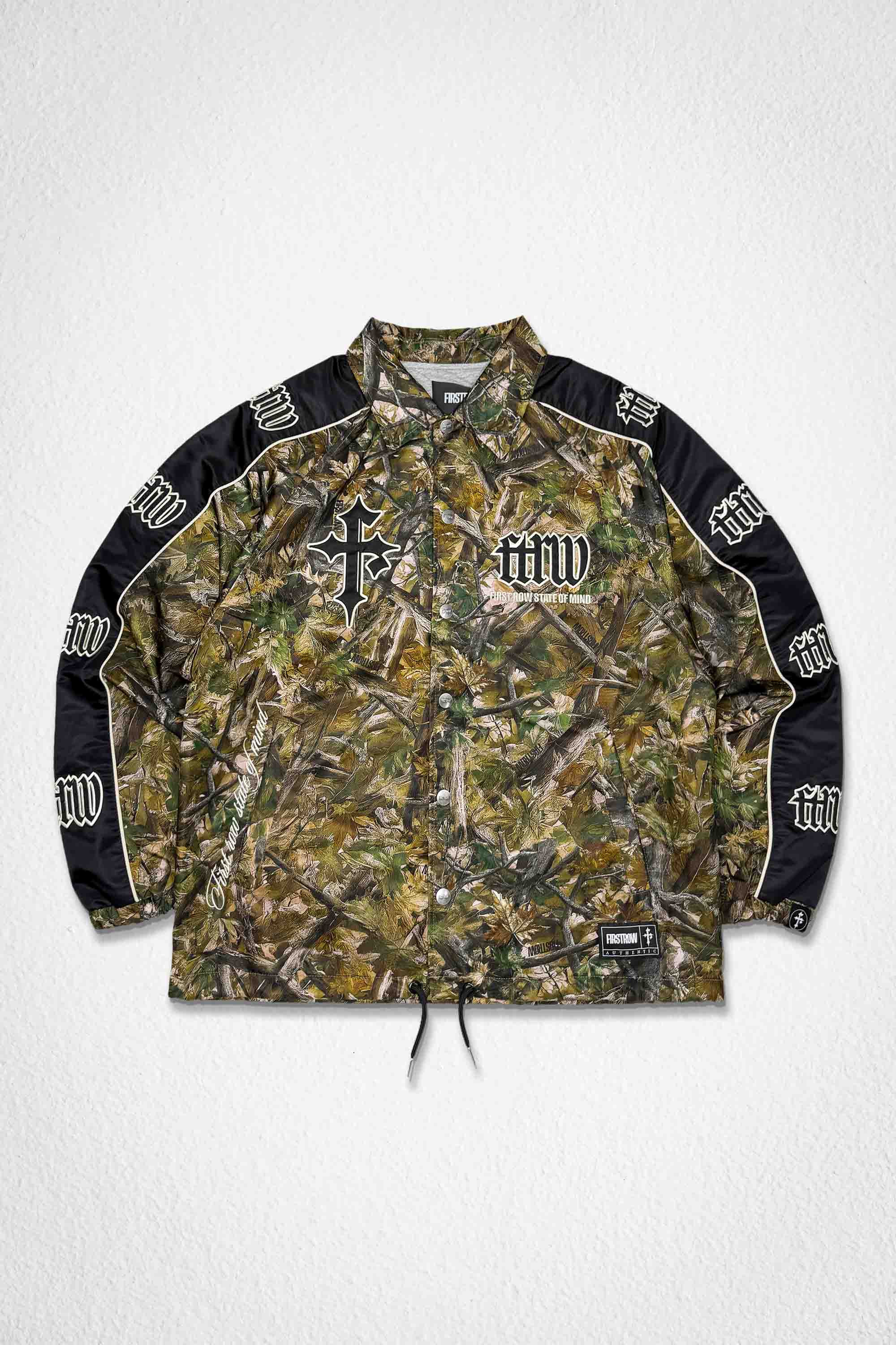 STATE OF MIND CAMO COACH JACKET