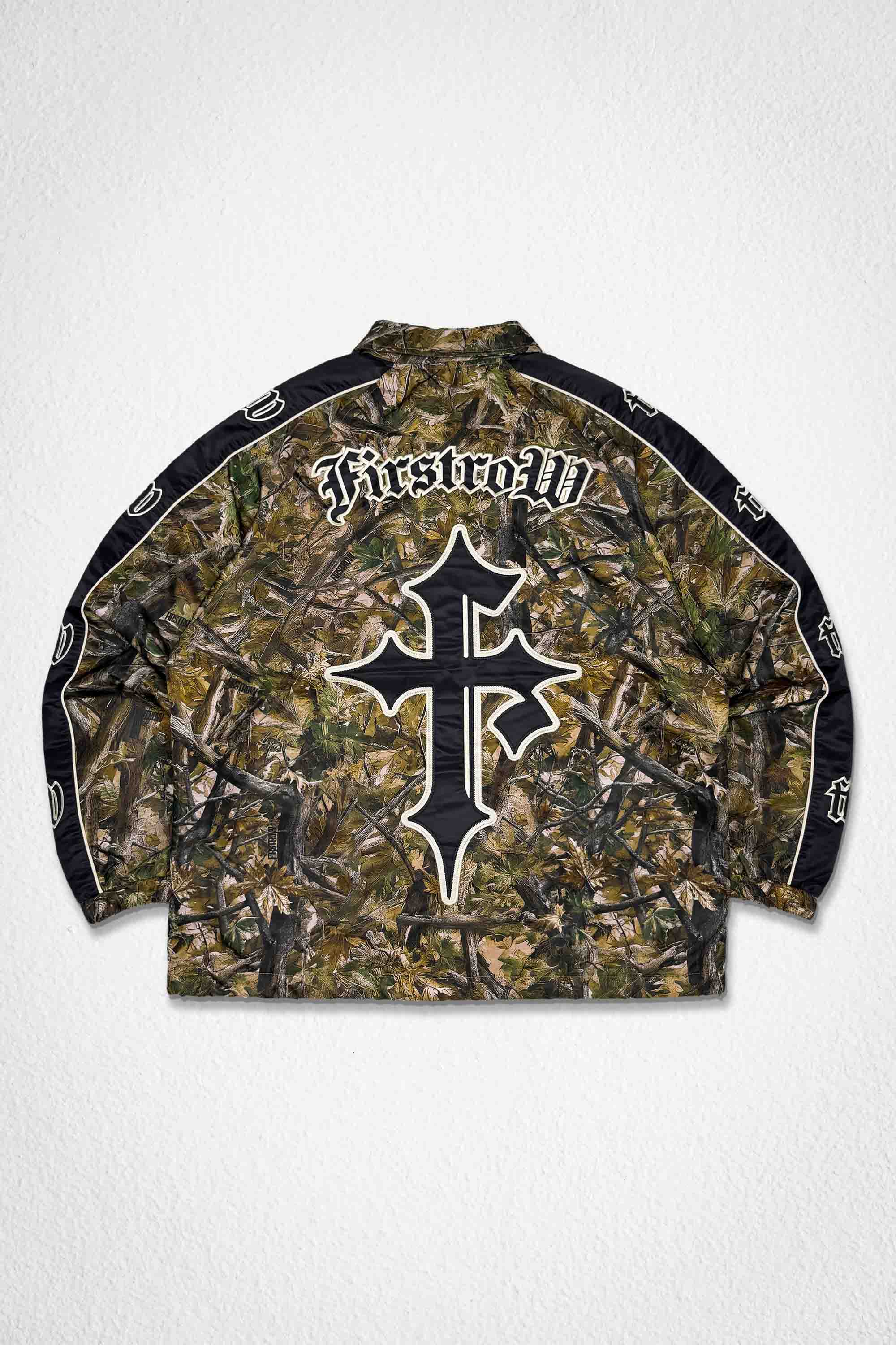 STATE OF MIND CAMO COACH JACKET