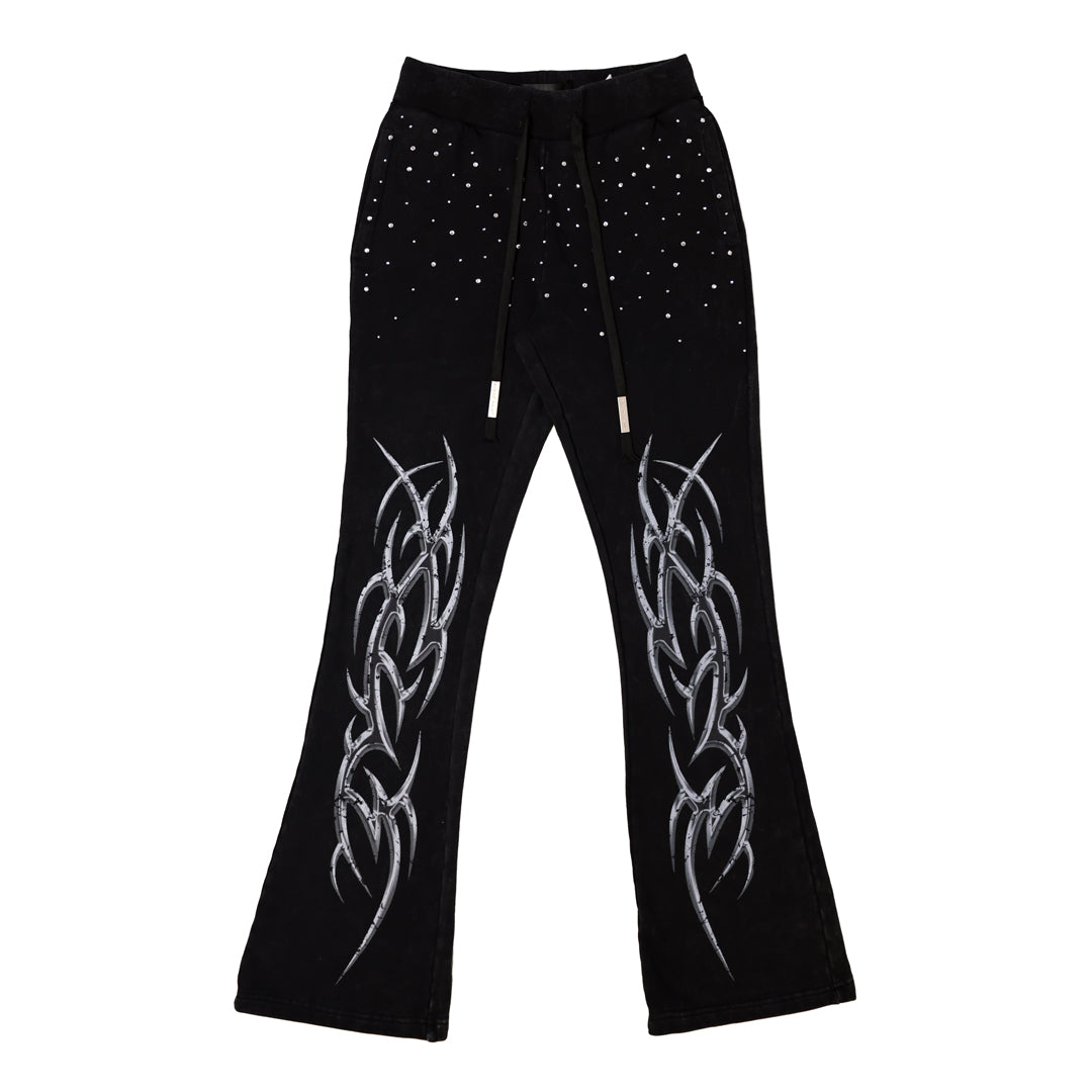 Y2K TRIBAL FLARE JOGGER