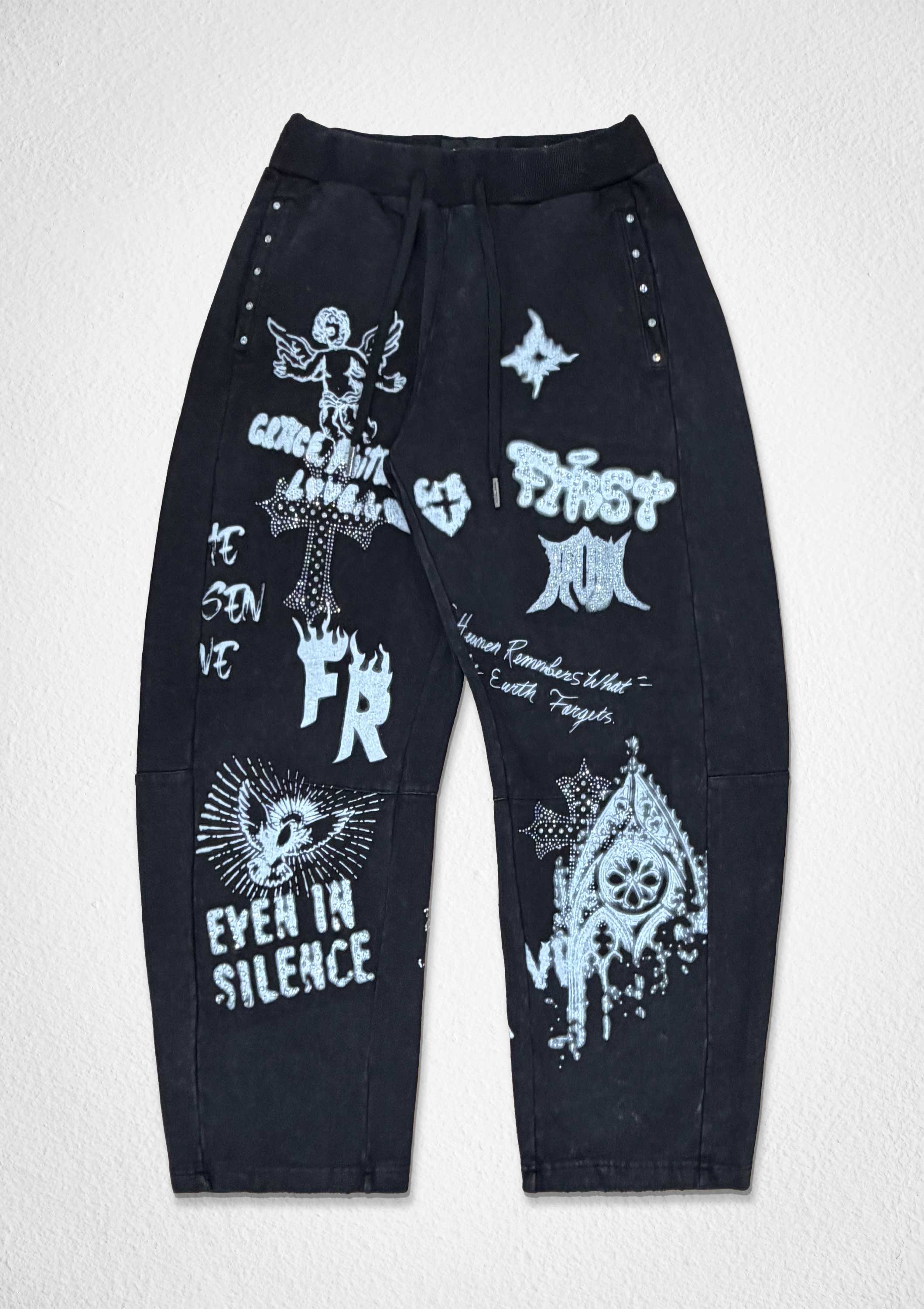 GOD'S FAVORITE DOODLES BARREL JOGGER