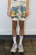LOST UTOPIA FADED DREAM CROPPED SHORTS