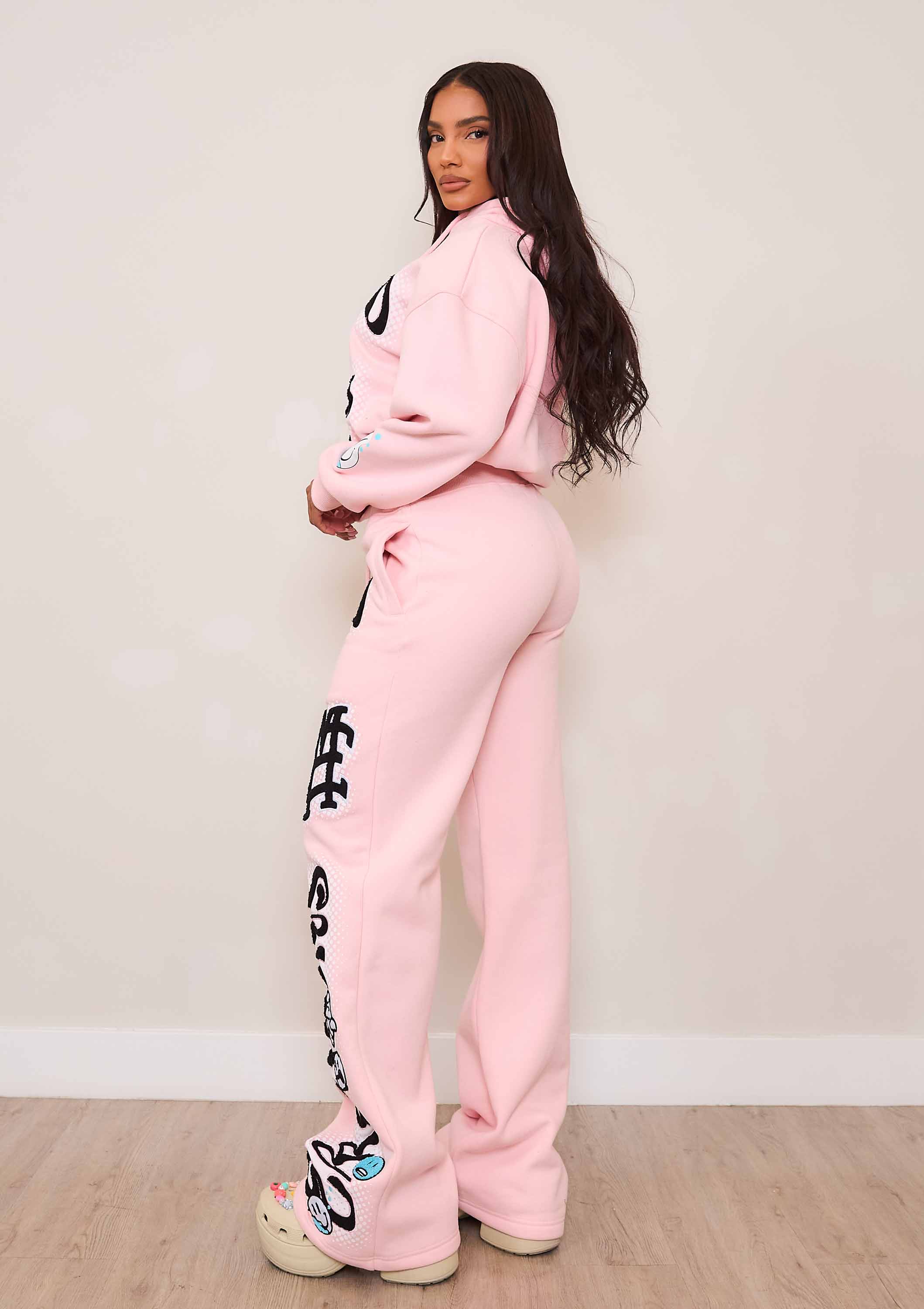 MIXED EMOTIONS PULLOVER CROPPED HOODIE
