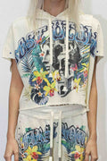 LOST UTOPIA FADED DREAM CROPPED HOODIE