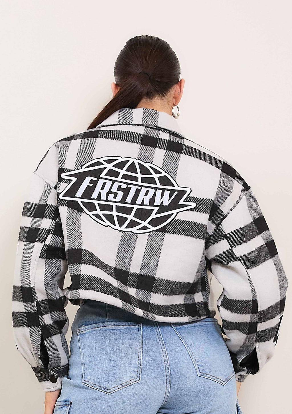 ALL OVER LOGO MULTI PATCHES SHACKET