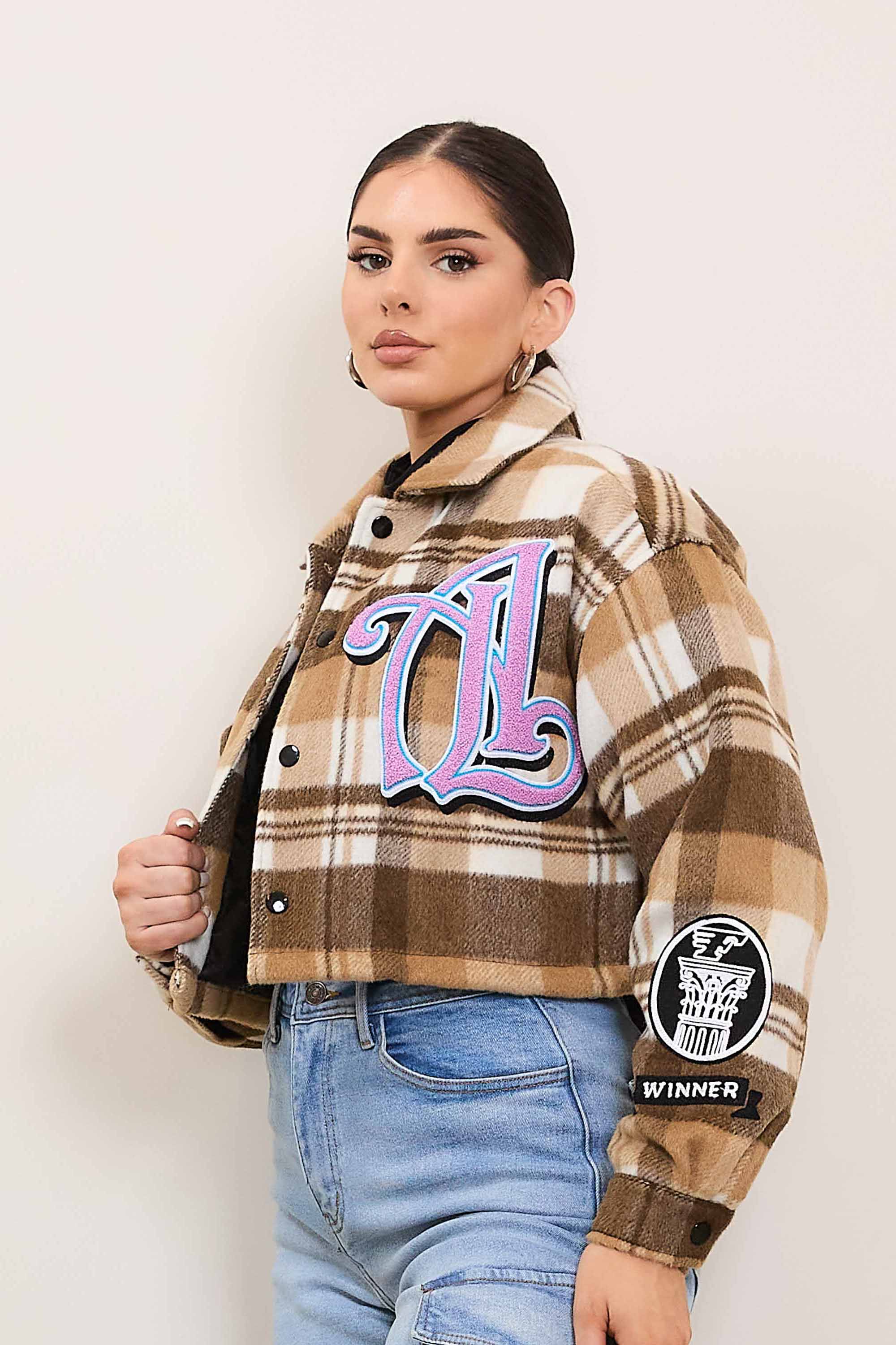 ART LEAGUE MULTI PATCHES SHACKET