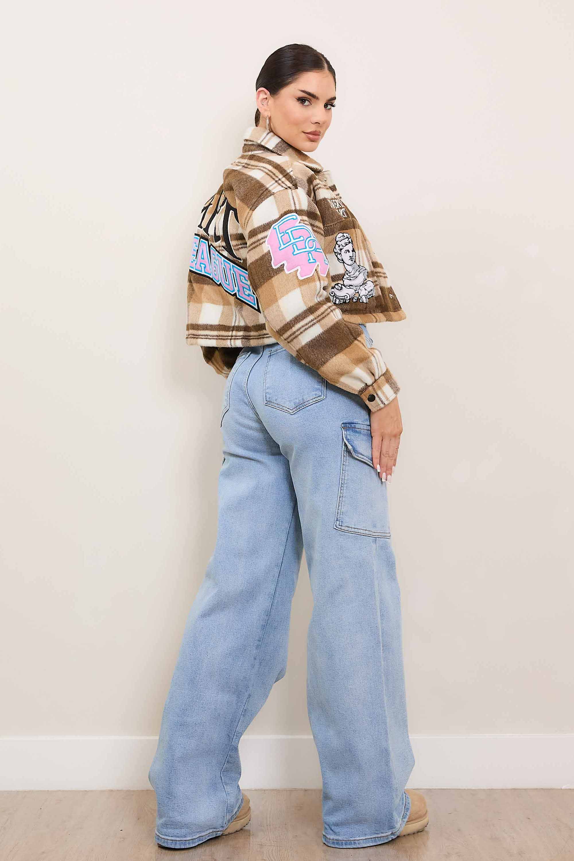 ART LEAGUE MULTI PATCHES SHACKET